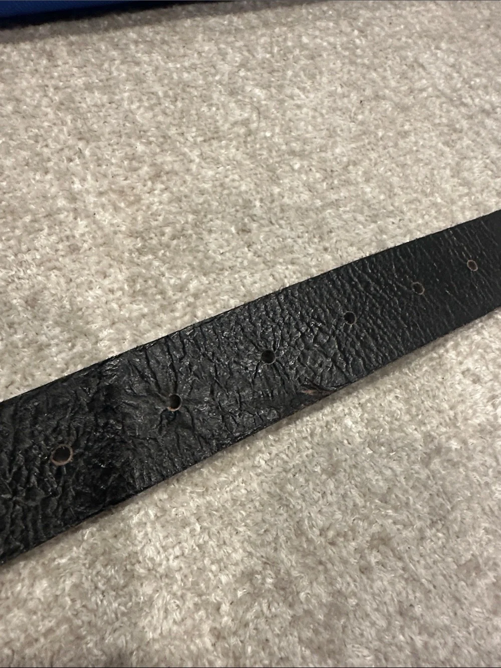 Zara Black Leather Belt with Antique Gold Chain Links